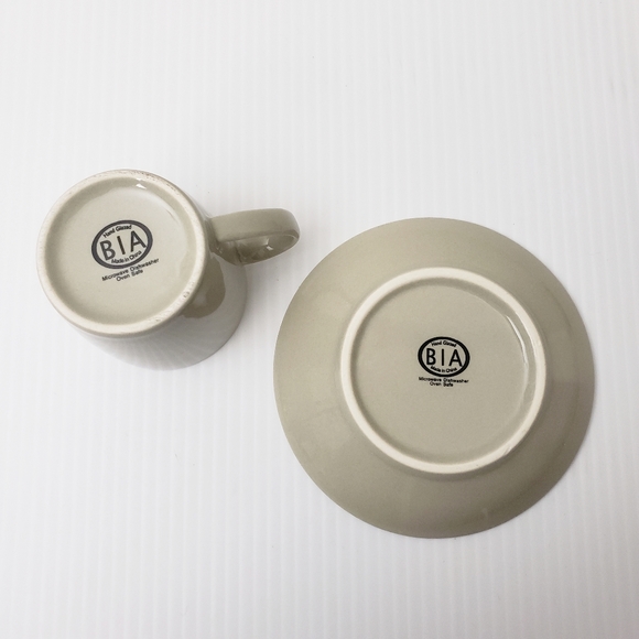 NWT BIA Espresso Cups Set of 2 Two Toned - Picture 5 of 7